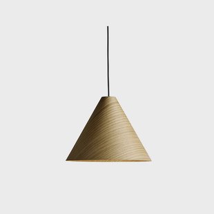 HAY - 30 Degrees Hanglamp L Natural/Soft Black