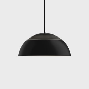 AJ Royal 370 LED Hanglamp Zwart Louis Poulsen - Eetkamer - Aluminium