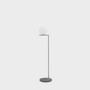 IC F1 buitenlamp, roestvrij staal/marmer FLOS - Terras - Metaal
