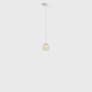 Lita Hanglamp Ø14 Brass Luceplan - Woonkamer - Glas