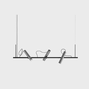 LIGHT-POINT - Spirit S1000 hanglamp, zilver/zwart