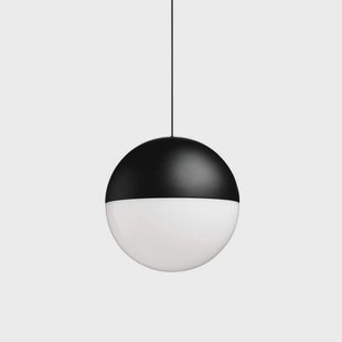 FLOS - String Light Sphere 12m Zwart Soft Touch Dim
