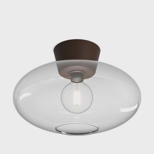Bullo Plafondlamp XL Ø38 Oxid/Clear Belid - Woonkamer - Metaal