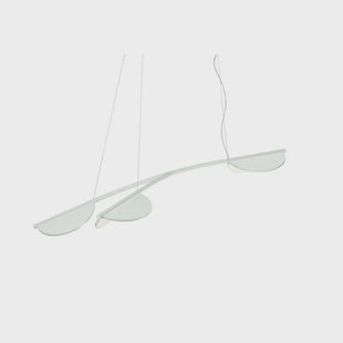 Almendra S3 Y Short Hanglamp Off-White FLOS - Woonkamer - Aluminium