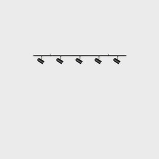 Globen Lighting - Swan 5 Plafondlamp Black