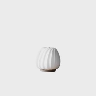 ST906 Taffellamp Mini 18x19 White/Grey Tom Rossau - Woonkamer - Kunststof