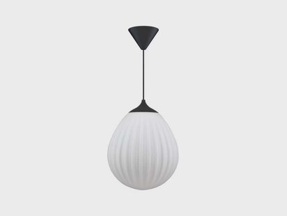 UMAGE - Around the World Hanglamp Medium White/Black