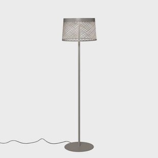 Twiggy Grid Lettura Buiten Vloerlamp Greige - Foscarini - Terras - Andere