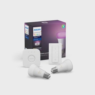 Philips Hue -  White+Color Amb. Starterset 2 Bluetooth E27 1055lm