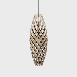 david trubridge - Hinaki Hanglamp H90 Zwart 1 Kant
