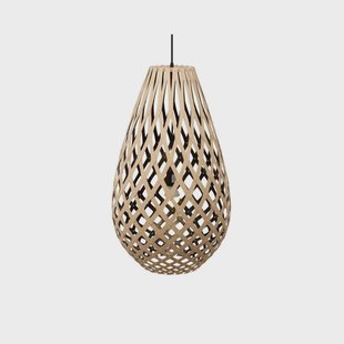 david trubridge - Koura Hanglamp H75 Zwart 1 Kant