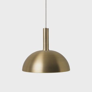 ferm LIVING - Collect Hanglamp Dome High Brass