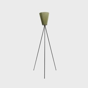 Northern - Oslo Wood Vloerlamp Zwart/Olive