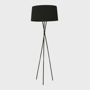 Santa & Cole - Trípode G5 Vloerlamp Black/Black Ribbon