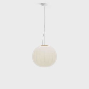 Lita Hanglamp Ø42 Ash Wood Luceplan - Woonkamer - Glas