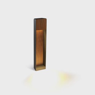 MARSET - Lab B60 Bollard Graphite Grey/Rust Texture