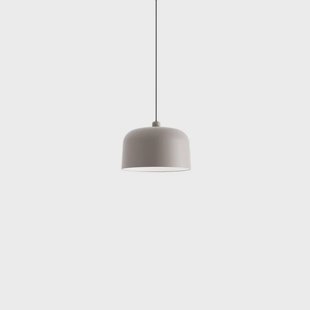 Zile Hanglamp Ø40 Matt Dove Grey Luceplan - Eetkamer - Metaal