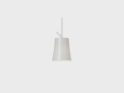 Birdie Piccola Hanglamp White Foscarini - Metaal