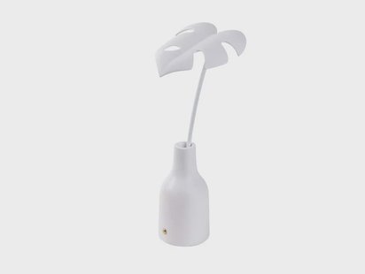 SELETTI - Leaf Light Delicio Portable Tafellamp White