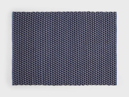 HAY - Channel Vloerkleed 170x240 Blue/White