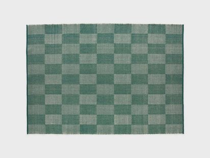 HAY - Check Vloerkleed Small 170x240 Green