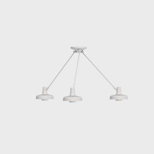 GRUPA - Arigato Palace Triple Plafondlamp Wit