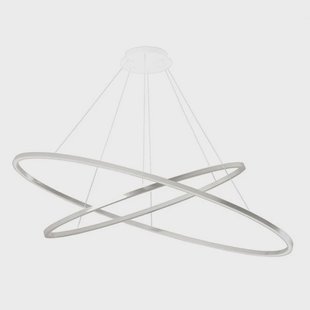Ellisse Double Hanglamp Aluminium Nemo Lighting - Eetkamer - Meerdere lampen