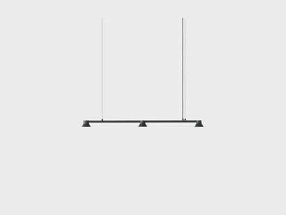 Normann Copenhagen - Hat Linear Hanglamp Small Black