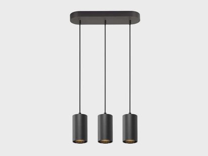 SLV - Asto Tube 3 Hanglamp Black