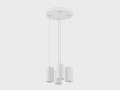 SLV - Asto Tube 4 Hanglamp White