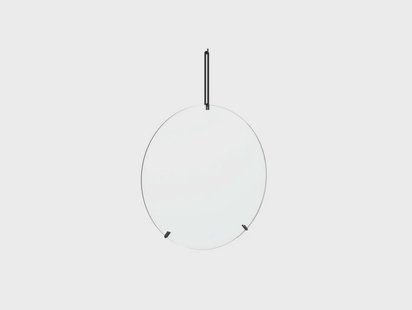 Moebe - Wall Spiegel Ø50 Black