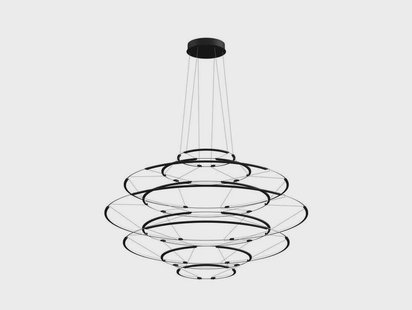 Nemo - Drop 9 Hanglamp Matte Black  Lighting