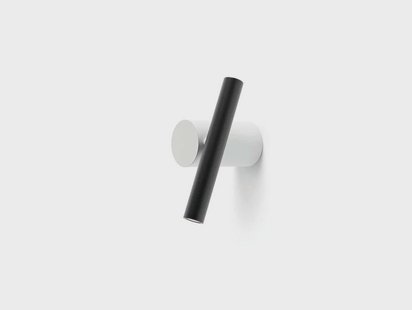 Doi Wandlamp 3000K White/Black Luceplan - Woonkamer - Aluminium