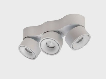 ANTIDARK - Easy Triple W3100 LED plafondlamp, 3-lamps, wit