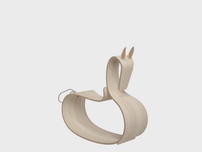 FRITZ HANSEN - Rocking Horse Schaukelspielzeug Ash Veneer