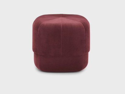 Normann Copenhagen - Circus Poef Small Donker Red