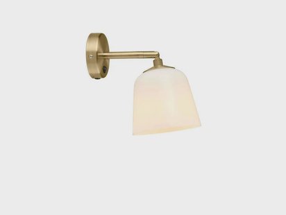 Halo Design - Room 49 Wandlamp Antique Brass/Opal