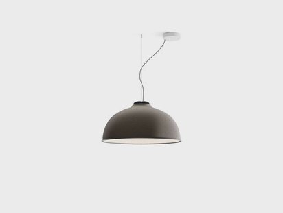 Farel LED Hanglamp 2700K Dark Grey/White Luceplan - Eetkamer - Aluminium