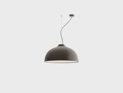Farel Hanglamp Dark Grey/White Luceplan - Eetkamer - Aluminium