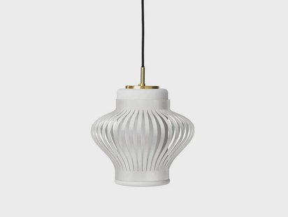 Warm Nordic - Opal Lamella Hanglamp Snow White
