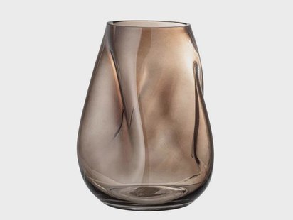 Bloomingville - Ingolf Vase Brown Glass