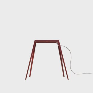 Bridge 2 Tafellamp Dark Red Foscarini - Woonkamer - Metaal