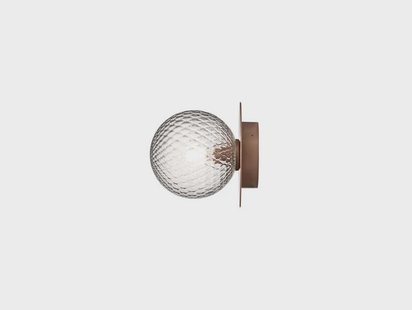 Nuura Aps - Liila 1 buitenwandlamp Dark Bronze/Optic Clear Nuura