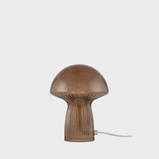Globen Lighting - Fungo 16 tafellamp, bruin, helder, 20 cm