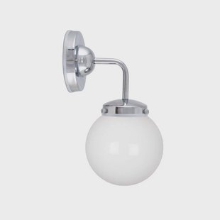 Globen Lighting - Alley Wandlamp IP44 Chrome/White
