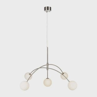 Markslöjd - Heaven 5 Hanglamp Staal/Opaal