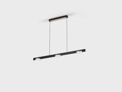 LIGHT-POINT - Inlay S1250 Lineaire hanglamp, zwart/goud