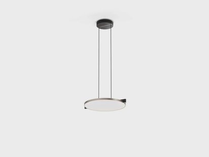 LIGHT-POINT - Inlay S3 Disc hanglamp Ø43,8 cm, zwart/goud