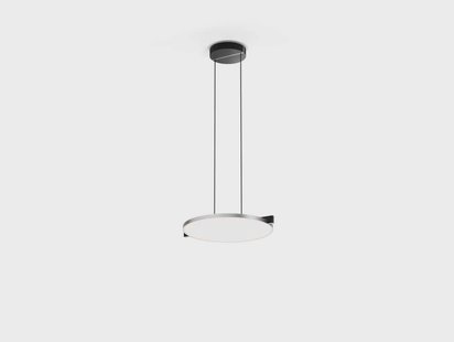 LIGHT-POINT - Inlay S3 Disc hanglamp, zilver, Ø43,8 cm