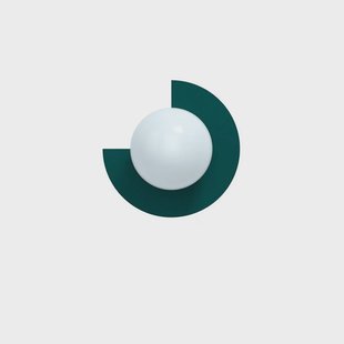 Swedish Ninja - Candy Little Circle 270 S wandlamp, groen